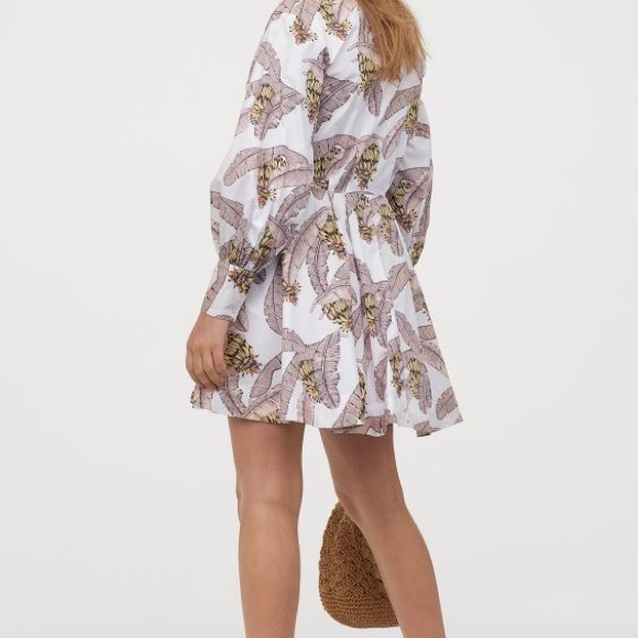 ❌SOLD❌DESMOND & DEMPSEY xH&M Banana Balloon-sleeve - Picture 5 of 14